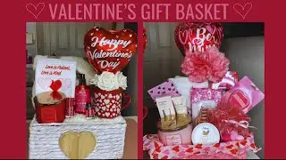 2024 VALENTINES BASKET | DOLLAR TREE GIFT ITEMS | ROSS GIFT ITEMS | Gift ideas for HER