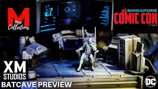 XM Studios BATCAVE Diorama Preview | Singapore Comic Con 2019