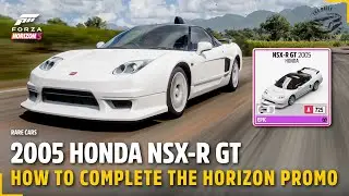 2005 HONDA NSX-R GT | How to complete the Horizon Promo Photo | Forza Horizon 5