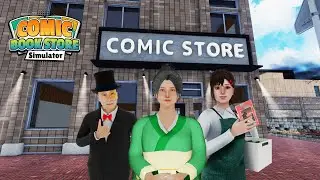 mencoba main comic book store simulator