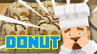The Most Satisfying Minecraft Cooking Ever ASMR With Donut French Fries Pancake🤤| Pixel Pantry