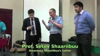 Setev Shaariibuu (Altantuya's father) at Kelana Tea Party on April 9, 2012