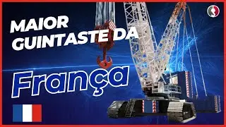 Maior Guindaste da Fran&ccedil;a i&ccedil;a carga de 500 toneladas