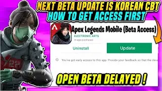 Apex Legends Mobile South Korean Closed Beta Update Is Here |Apex Legends Mobile Latest News|
