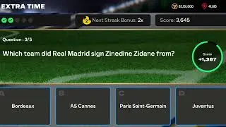 FC Mobile 26 Trivia Time Glorious Eras Real Madrid