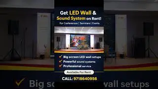 Make Your Event Stand Out @Eventoserv #ledwallonrent #ledwallrental #soundsystemonrent #event