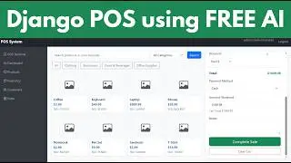 Build a FULL Django POS System in 10 Minutes with FREE AI 🤯