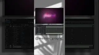 glowing logo animation in after effects |  after effects |  after effects tutorial |