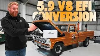 ELECTRONIC FUEL INJECTION On My 69' FORD F250!? Should Be Easy...