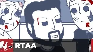 Rooster Teeth Animated Adventures - Miles Runs from Zombies