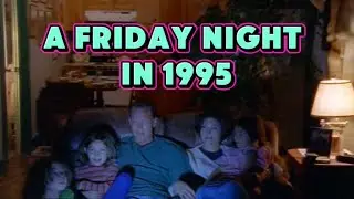 Friday Night in 1995 (Recreated) | Blockbuster, VHS & 90s Nostalgia