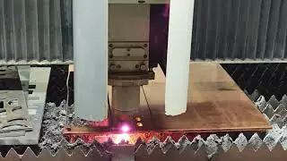 Bodor Laser | High-Pressure Oxygen Cutting 8mm Red Copper