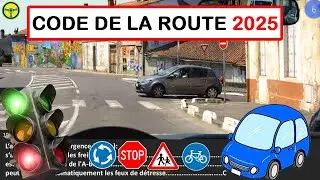 2025 EXAMEN DU CODE DE LA ROUTE 🚗 TEST #26  Pr&eacute;parez vous ! 40 Questions✅