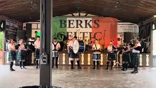Kutztown Pipe Band at Berks Celtic Fest 2023