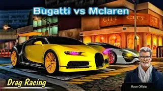 GT - Speed Club | Drag Racing - Bugatti VS Mclaren - Android Gameplay