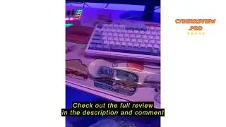 Review Sumgsn Clear Gel Wrist Rest - White Silicone Ergonomic Wrist Rest for 60%/75% Keyboards