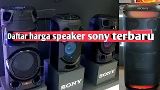 daftar harga speaker sony terbaru 2024