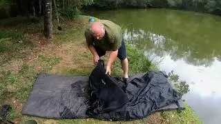 On The Bank Review Black Cat Sling/Glide Mat