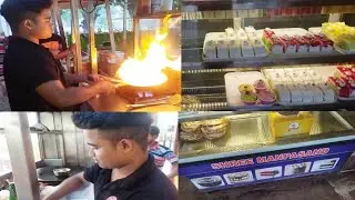 আমার বন্ধু  রেস্টুরেন্টে কি কাজ করে।।😱My friends working for restaurant 😱😱।। দেখতে গেলাম।।