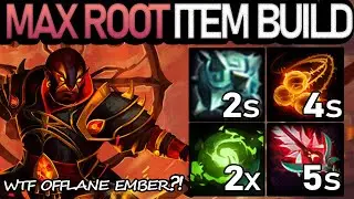 OFFLANER EMBER SPIRIT NEW META ITEM BUILD!! | Ember Spirit (offlane) | Dota 2 Highlights (7.32c)