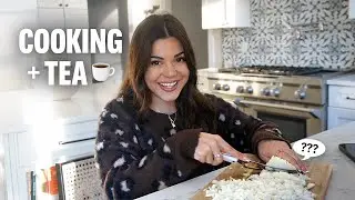 Cooking While Answering Your JUICIEST Questions 👀🍳