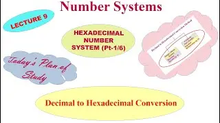 Number Systems || Lec-09  -  Decimal to Hexadecimal Conversion