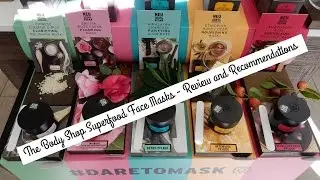 The Body Shop Superfood Face masks