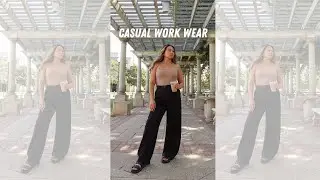 HOW TO STYLE CASUAL WORK OUTFITS | COURTNEY WILLIAMS