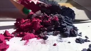 Wet chalk cutting asmr | резка влажного мела асмр | асмр asmr