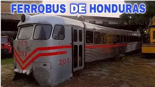 Historia del Ferrobus Ferrocarril Nacional de Honduras viaje en tren Tela San Pedro sula Cortes HN