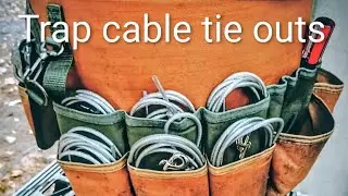 Cheap and easy way to make a TRAP Cable Tie Outs