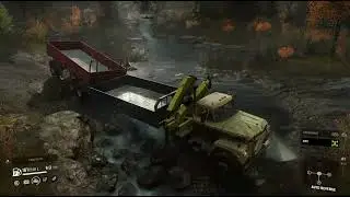 SnowRunner Mountain Bridge Task #snowrunner #forzahorizon5 #eurotrucksimulator2 #asphalt9