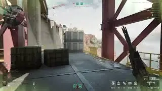 Delta Force - Parachute in use on the Map outside (xbox series x gameplay)