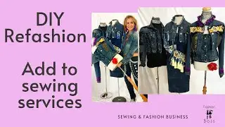 DIY Refashion - Add to sewing services