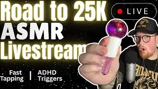 🔴 LIVE NOW! Relax To ASMR HERE! Road to 25k