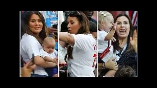 Ashley Young wife: Nicky Pike leads England WAGs in show of support at Croatia semi-final