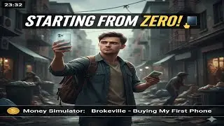 Money Simulator: Brokeville &ndash; Starting From Zero! Buying My First Phone 📱💸(No Commentary)