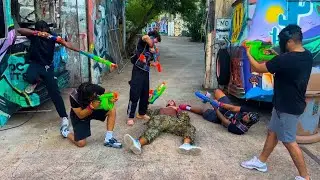YDN FIRST NERF WAR
