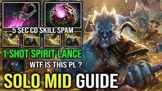 How to Solo Mid PL Like a Pro with 1v5 Create Illusion Army Khanda OC Unlimited Skill Spam Dota 2