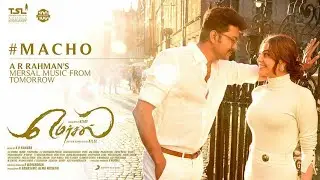 Mersal-new poster-VIJAY & KAJAL-MACHO new song