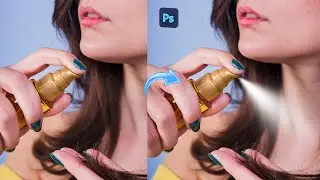 How to Make Spray Effect in Photoshop | Spray Effect in Photoshop Tutorial