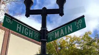 Downtown Lima, Ohio October 23, 2022