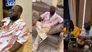 Davido, Chief Priest, Kai Cenat, Storm Grass Lagos. As Massive Crowd Chase Both Celebrities