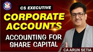 🔴GRAND REVISION I ACCOUNTING FOR SHARE CAPITAL I CLASS -01I 🔴| June 2024 | MARKS 25