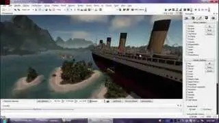 How to put Rms Titanic On Crysis Island Tutorlial