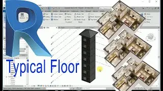 multi copy paste floor in revit. by revit step by step