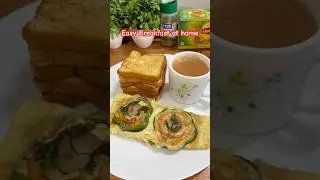 Breakfast #bipukitchen #breckfastrecipe #food #cooking #recipe #shortsfeed #bread #omlate #shorts