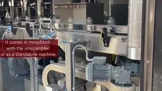 Posimat - POSIRINSER:  Cleaning system for empty plastic bottles.