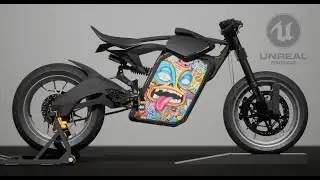 Unreal Engine product configurator motorcycle demo