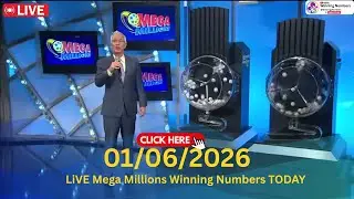 Mega Millions 01/06/2026, Mega Millions Drawing Live, Mega Millions Lottery #megamillionsdrawing